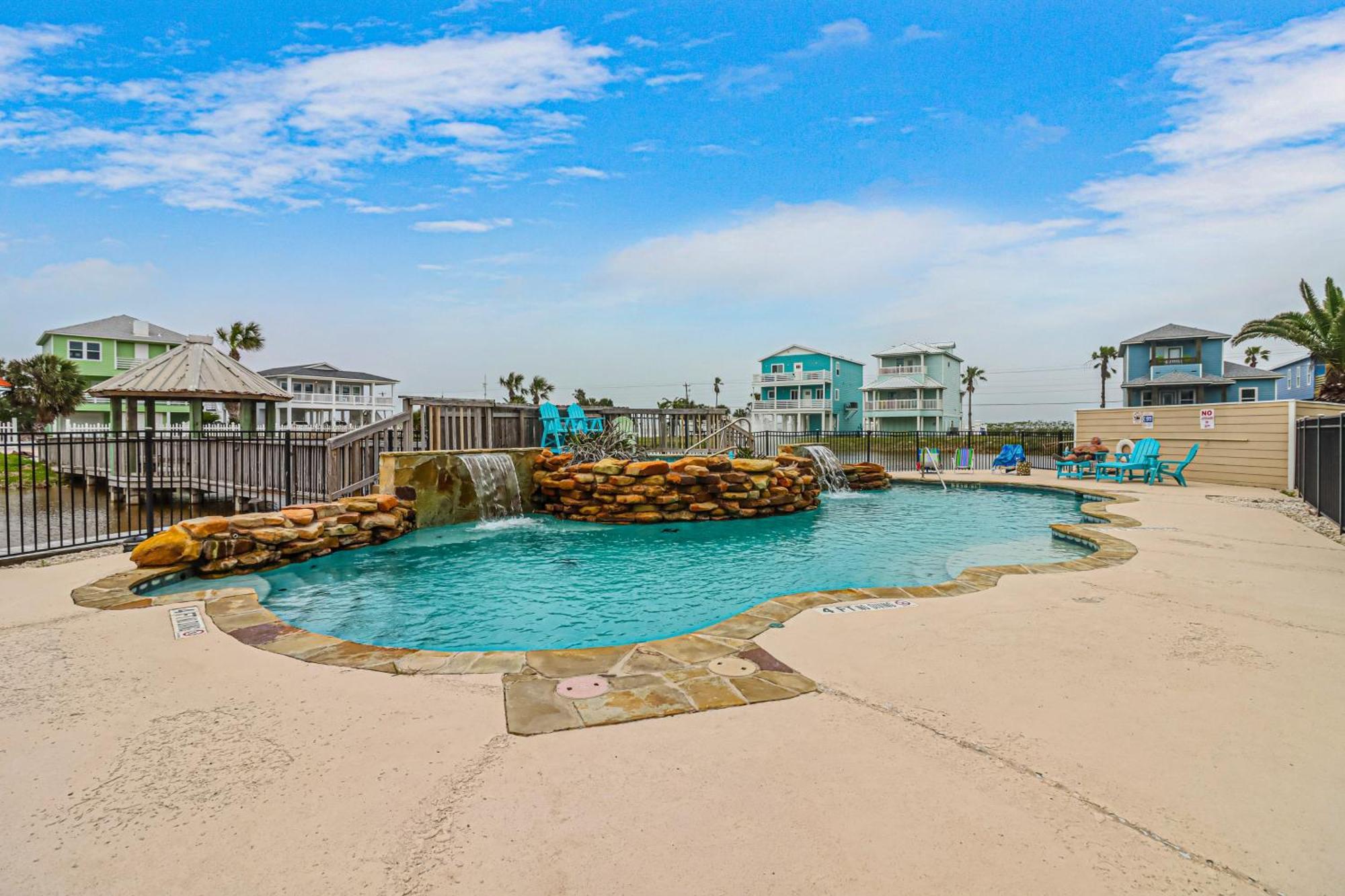 Bella Vista & Four Winds House Villa Mustang Beach Bilik gambar