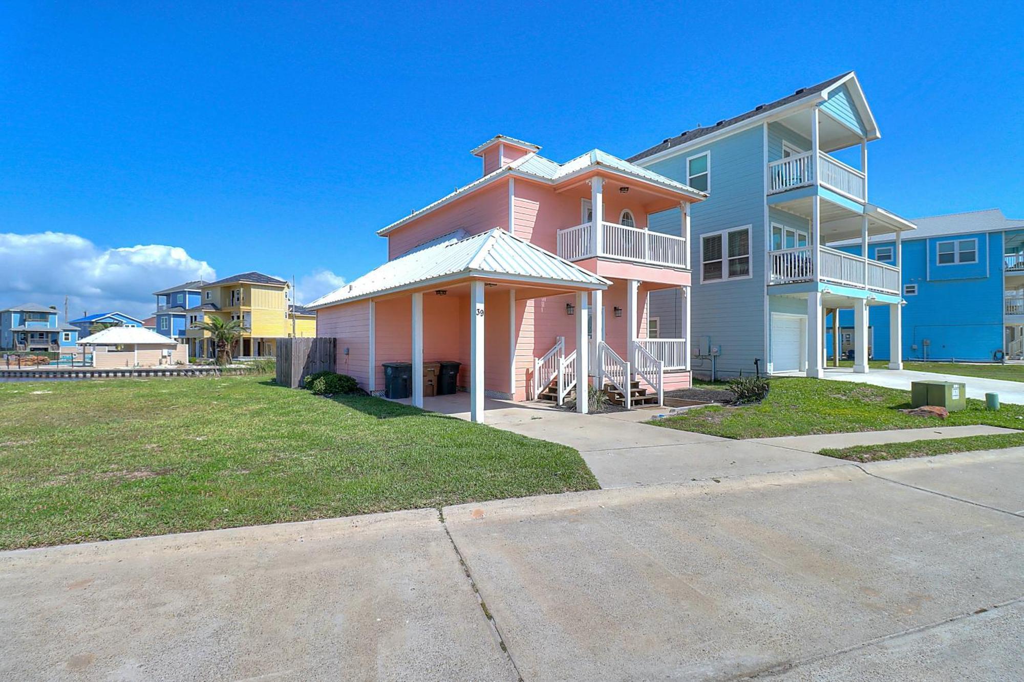 Bella Vista & Four Winds House Villa Mustang Beach Bilik gambar