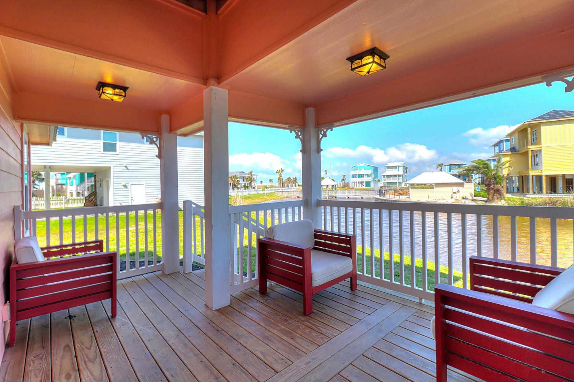 Bella Vista & Four Winds House Villa Mustang Beach Bilik gambar