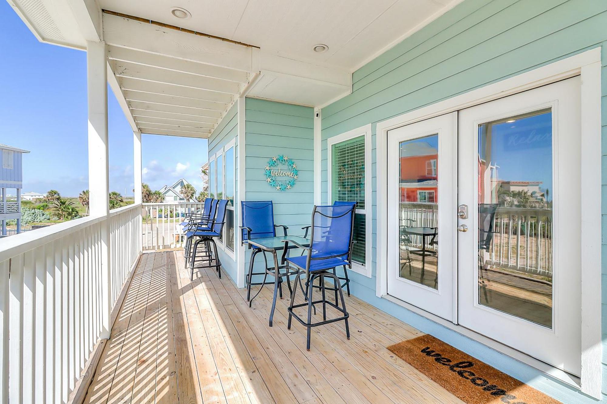 Bella Vista & Four Winds House Villa Mustang Beach Bilik gambar