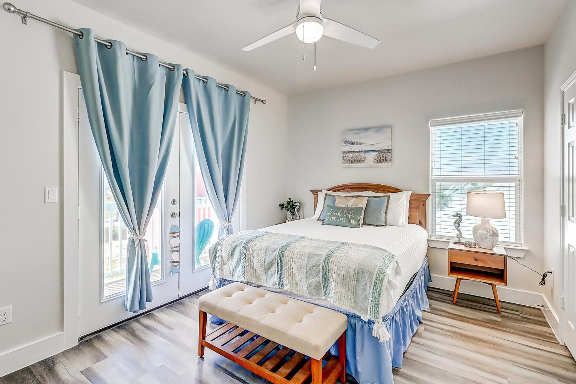 Bella Vista & Four Winds House Villa Mustang Beach Bilik gambar