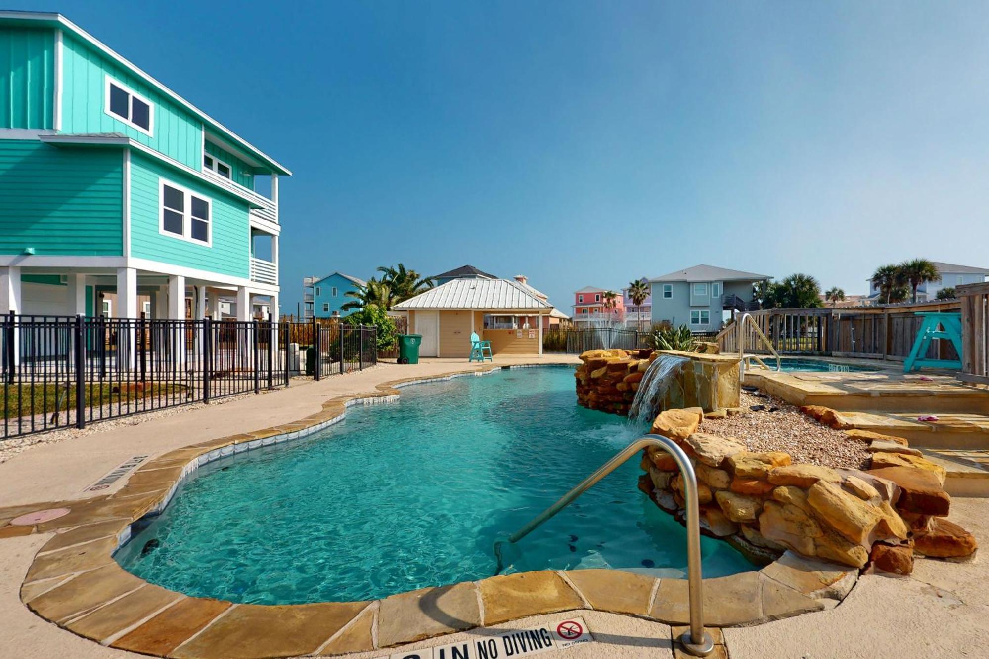 Bella Vista & Four Winds House Villa Mustang Beach Luaran gambar