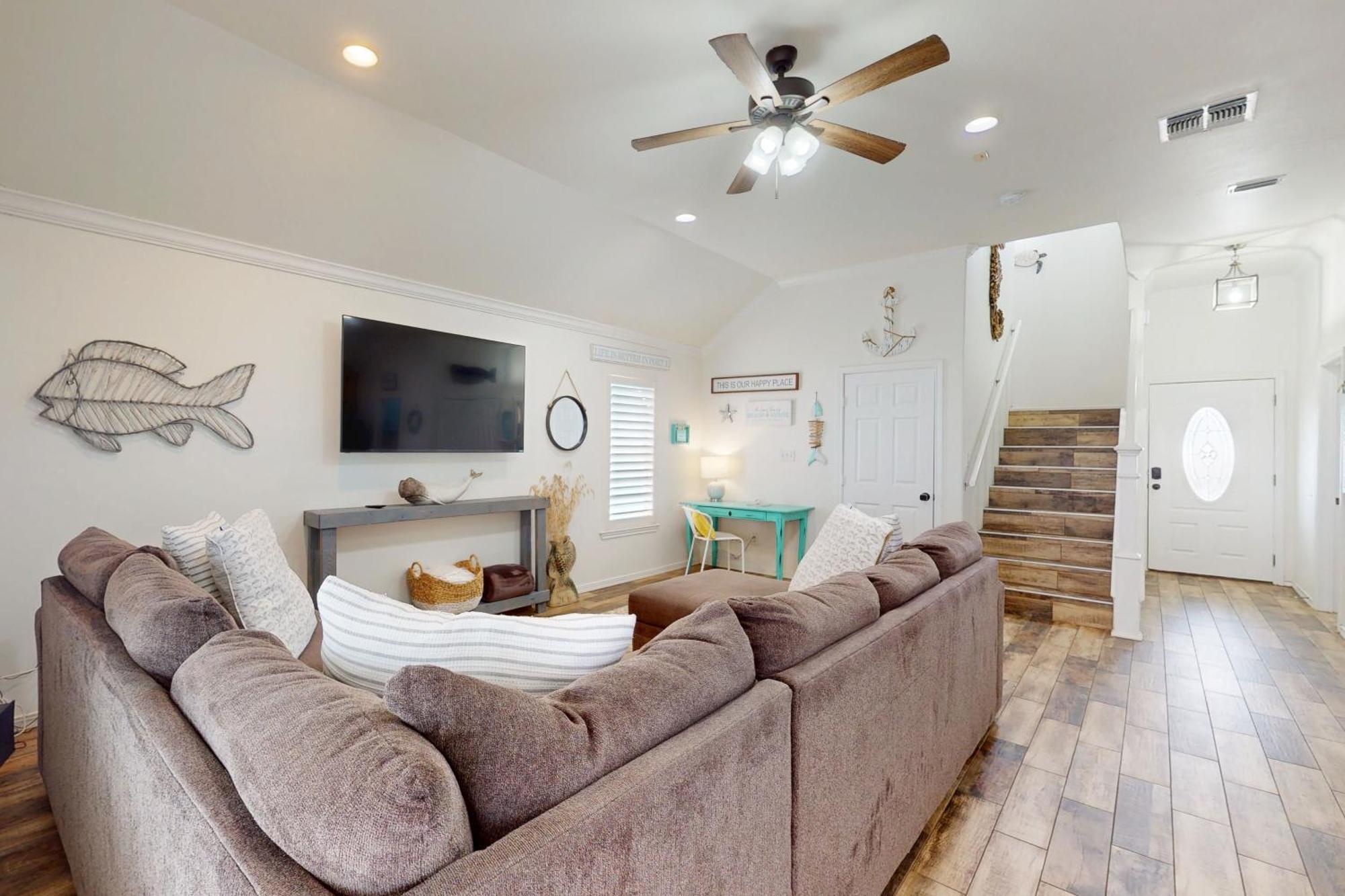 Bella Vista & Four Winds House Villa Mustang Beach Luaran gambar