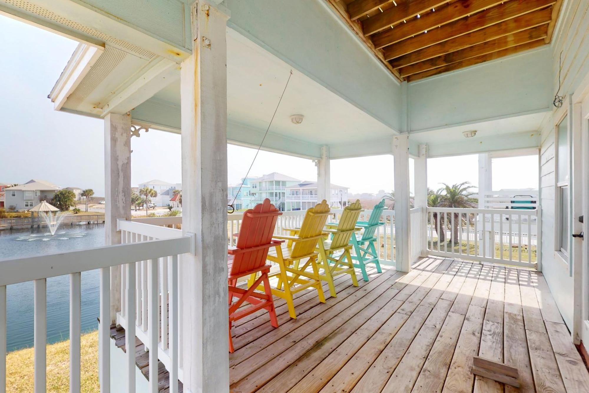 Bella Vista & Four Winds House Villa Mustang Beach Luaran gambar